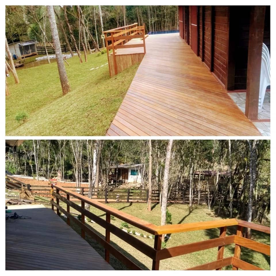 Deck de Madeira para Terraço ou Sacada Deck de Madeira para Terraço ou Sacada